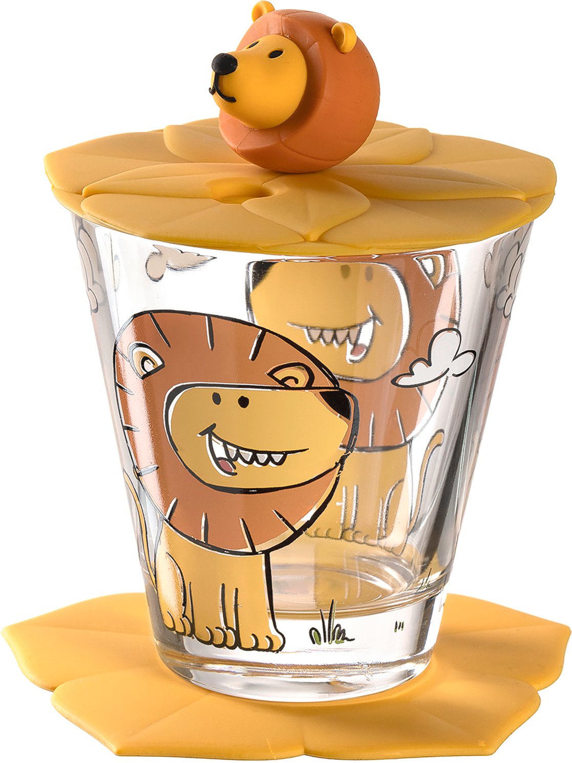 Leonardo Kindertrinkset 3-tlg. Löwe, Materialmix