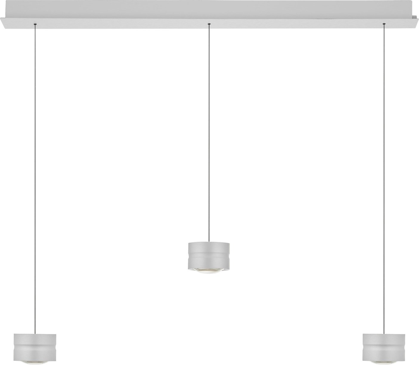 Elements by Bankamp LED-Pendelleuchte ELEMENTS, Aluminium