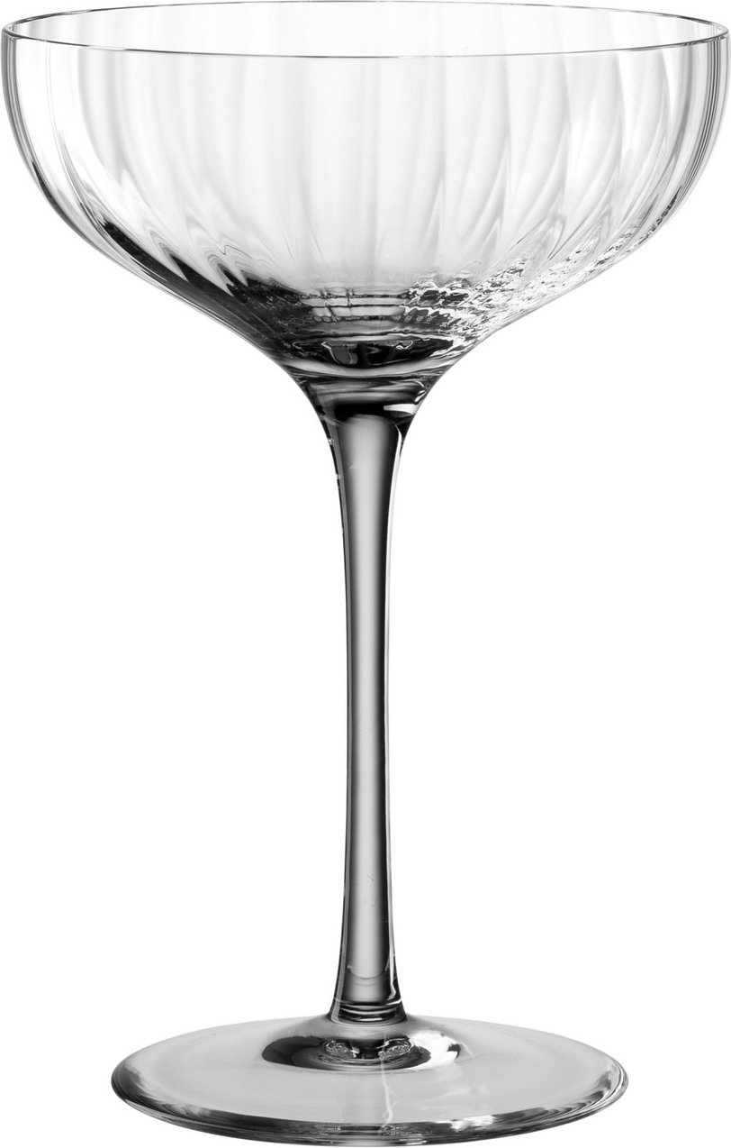 Leonardo Champagnerschale POESIA grau, Glas