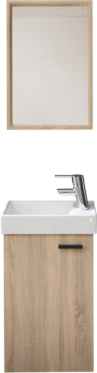 XORA Gästebad AMY, Holznachbildung