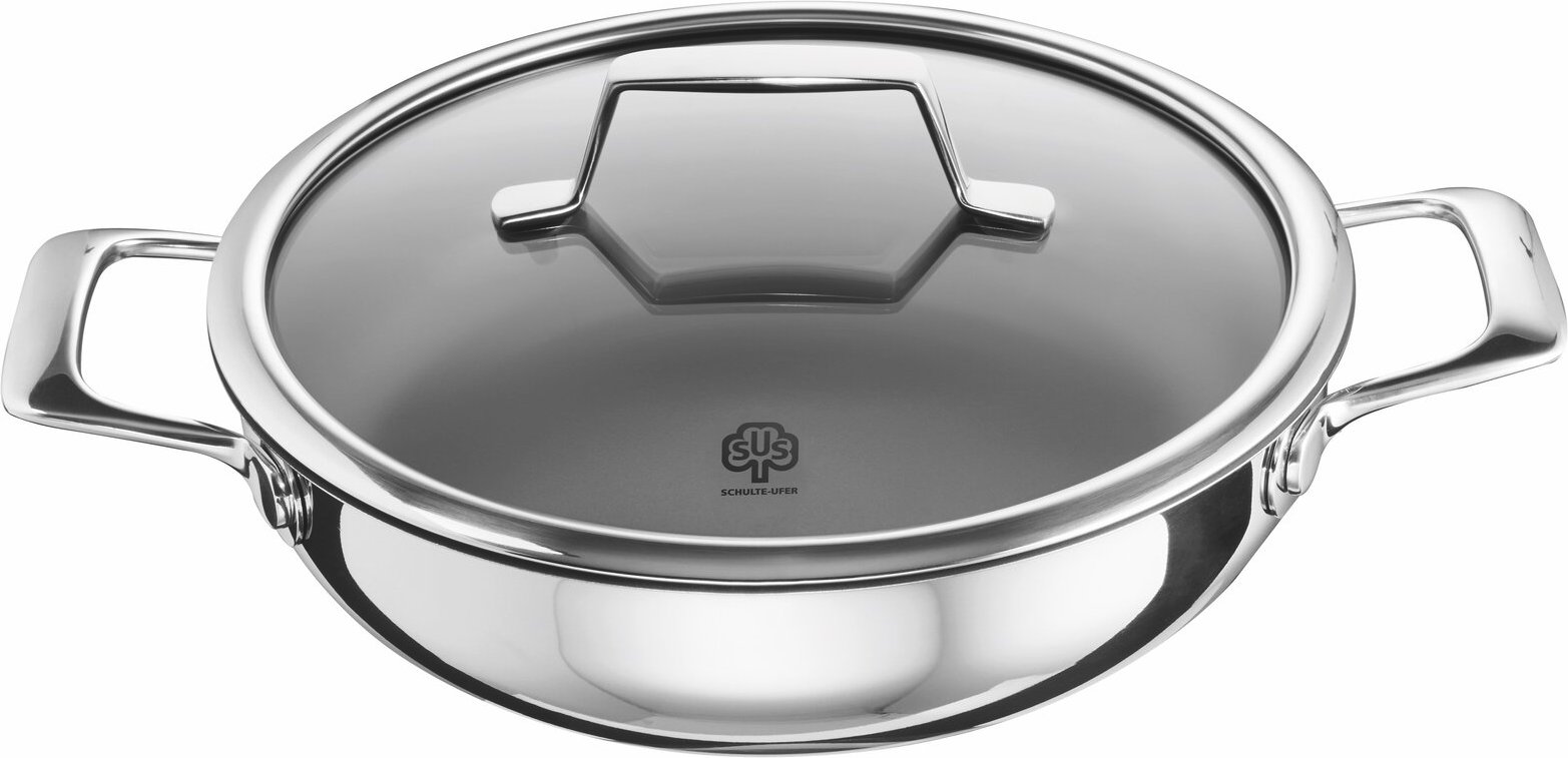 Thumbnail - Schulte-Ufer Schmorpfanne ASTRAL, silber, Edelstahl