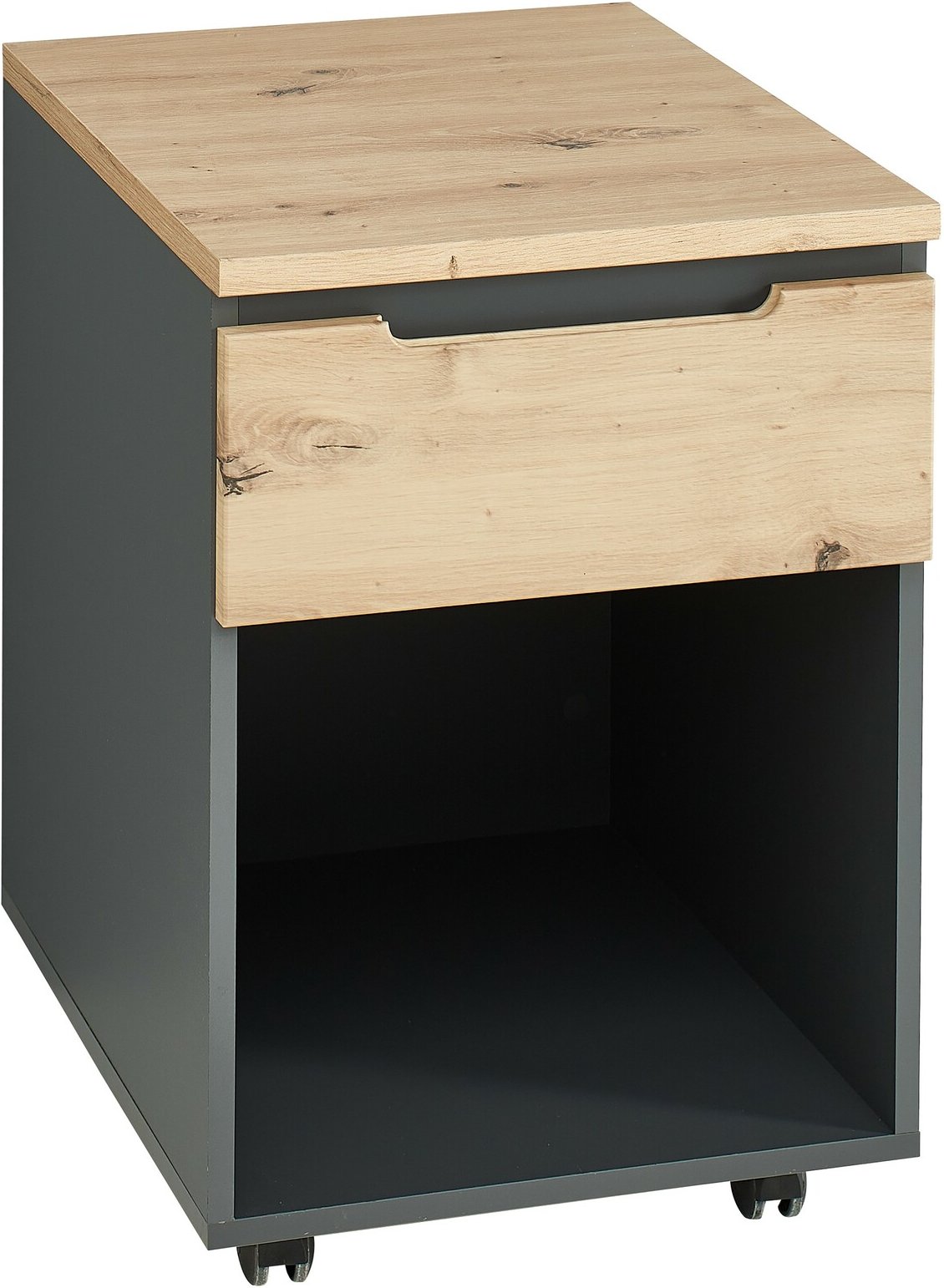 Voleo Rollcontainer DETROIT, Holznachbildung