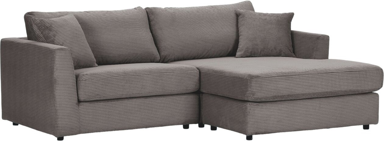 Z2 Ecksofa ASCONA, braun, Cord