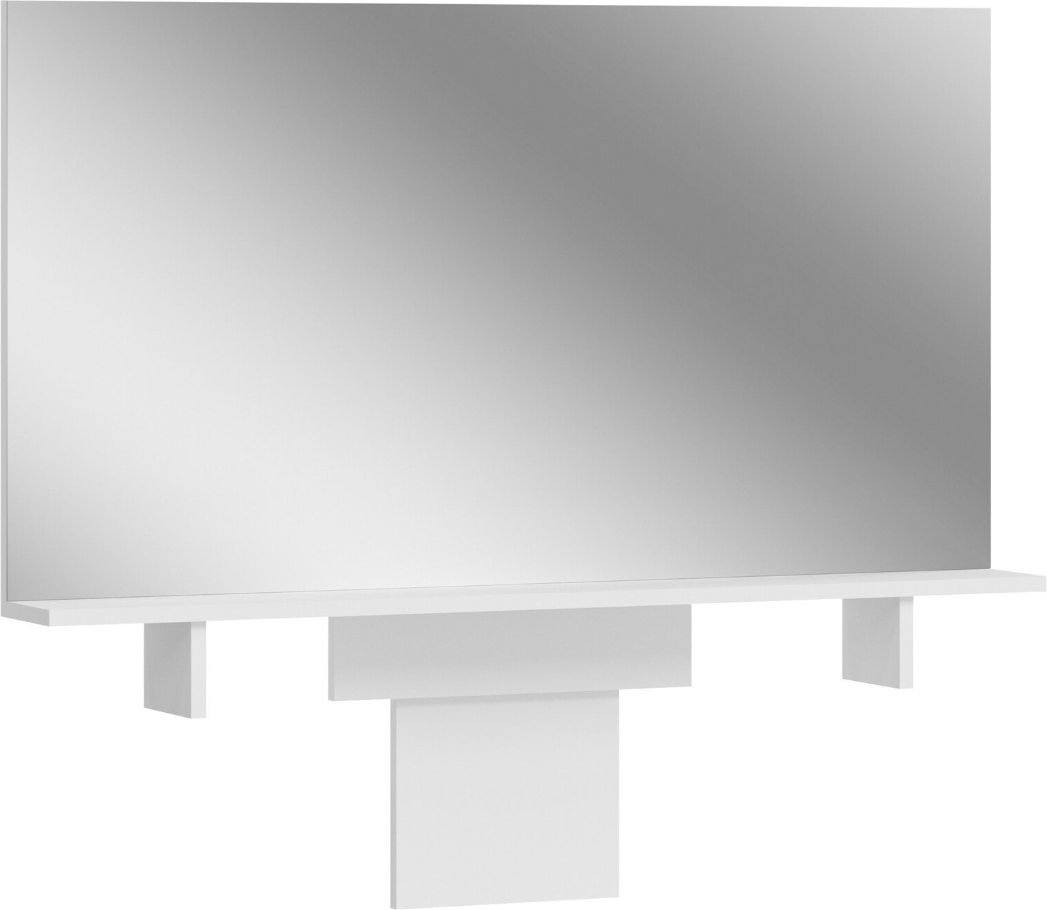 MID.YOU Aufsatzspiegel EMMA, Holznachbildung