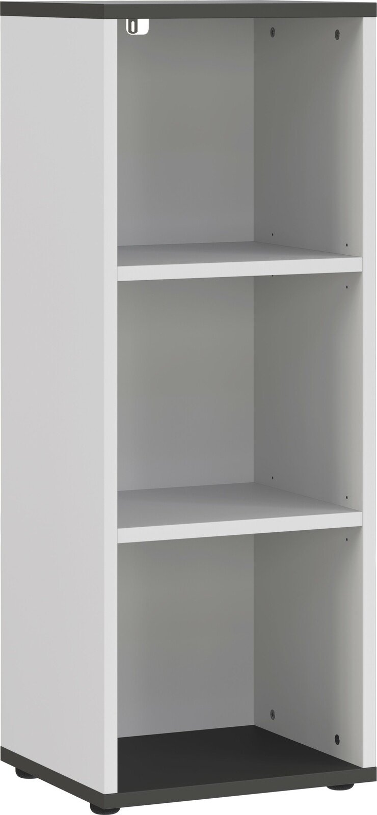 Novel Aktenregal 3OH schmal RENTON, Holznachbildung