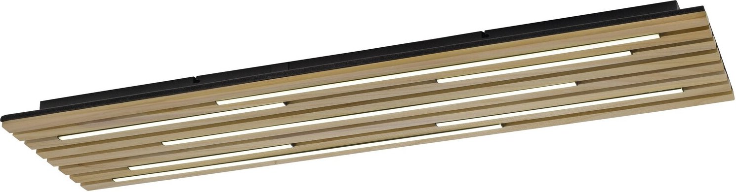 Paul Neuhaus LED-Deckenleuchte Q-AKUSTIK, Holz