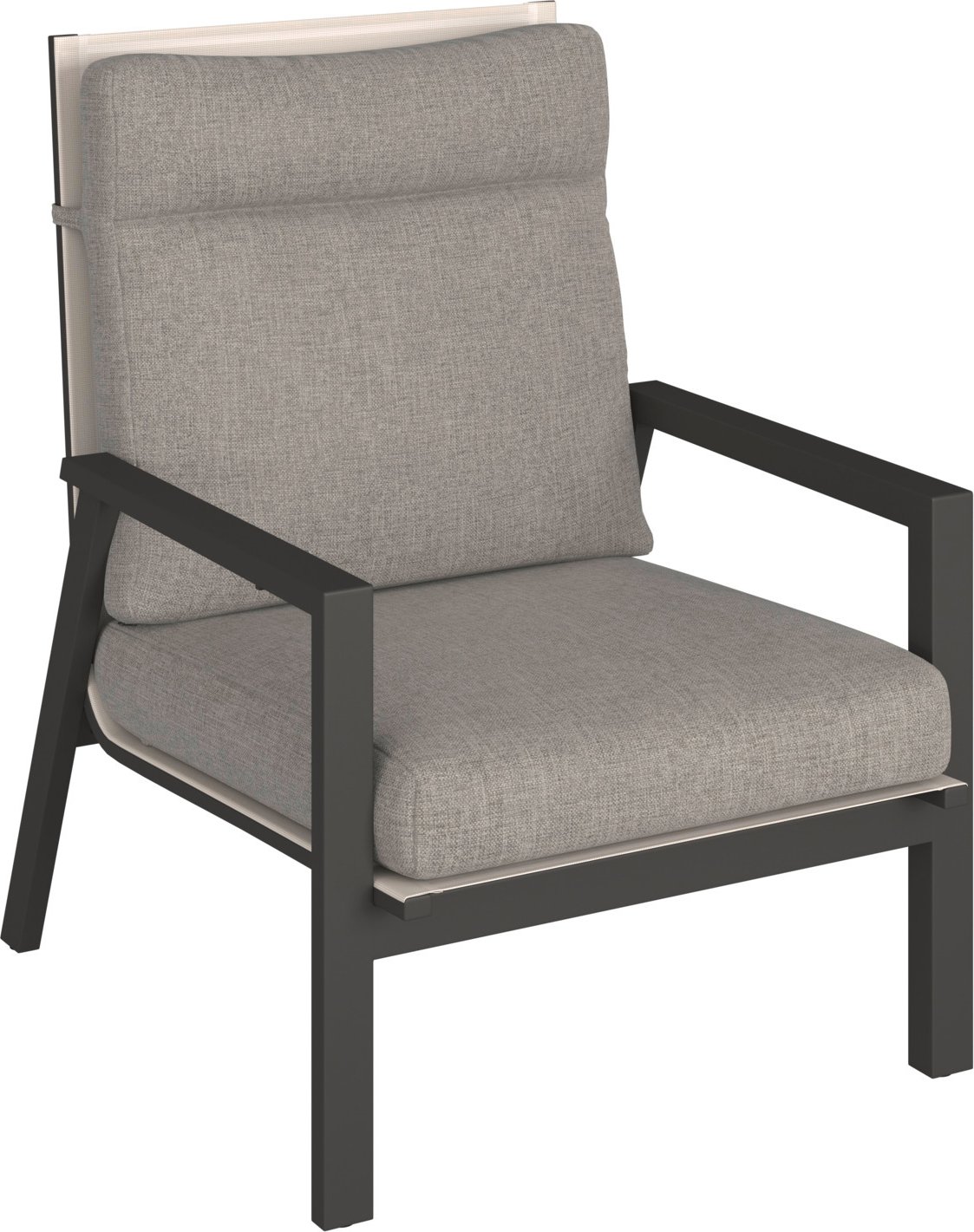 Amatio Gartensessel LUZERN PLUS, Aluminium