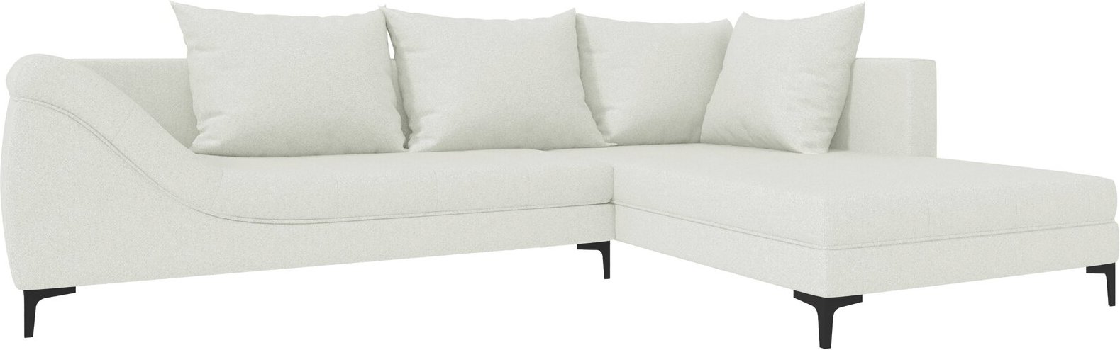 Z2 Ecksofa LINO, creme, Webstoff