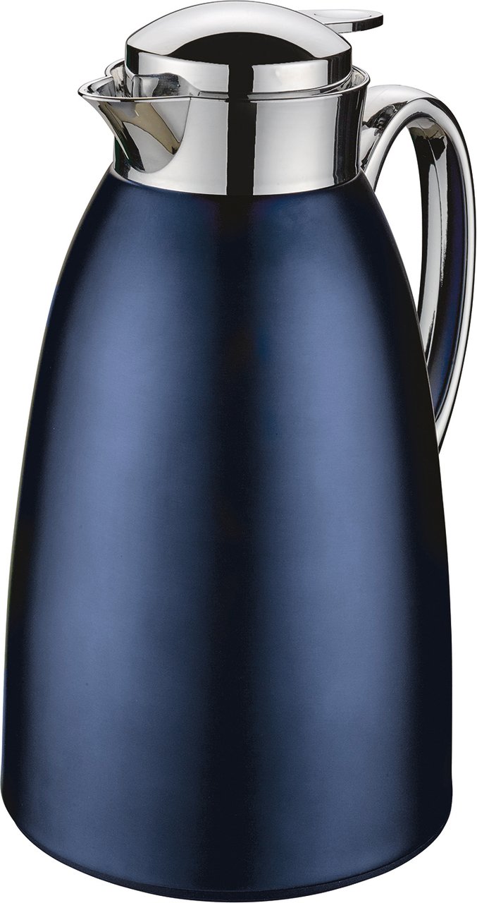 Cilio Isolierkanne Venezia deep blue, Edelstahl
