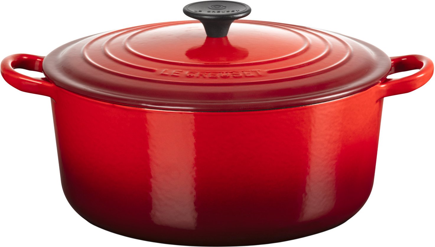 LE CREUSET Bräter 26cm Kirschrot TRADITION, Gusseisen