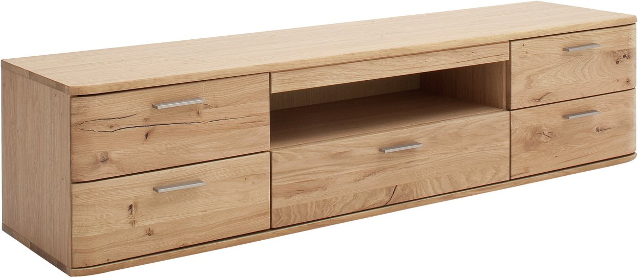 Linea Natura TV-Lowboard NILO, Teilmassiv