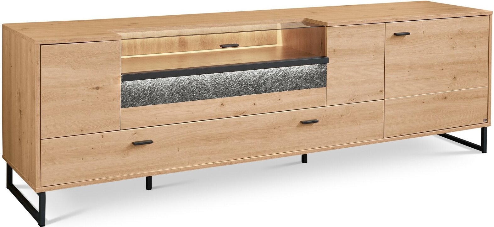 Thumbnail - Set one by Musterring TV-Lowboard DELTONA, Holznachbildung