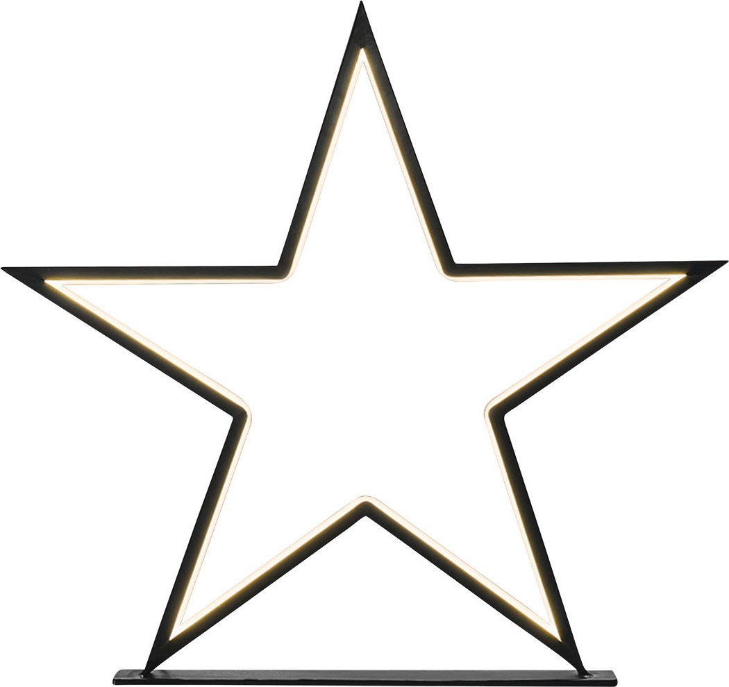 X-Mas Art Collection LED-Stern 32cm, Kunststoff