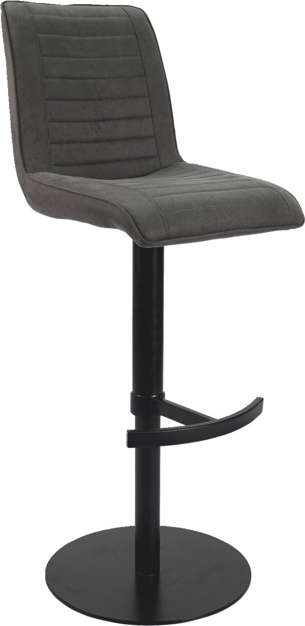 Novel Barstuhl WILLY, grau, Stoff