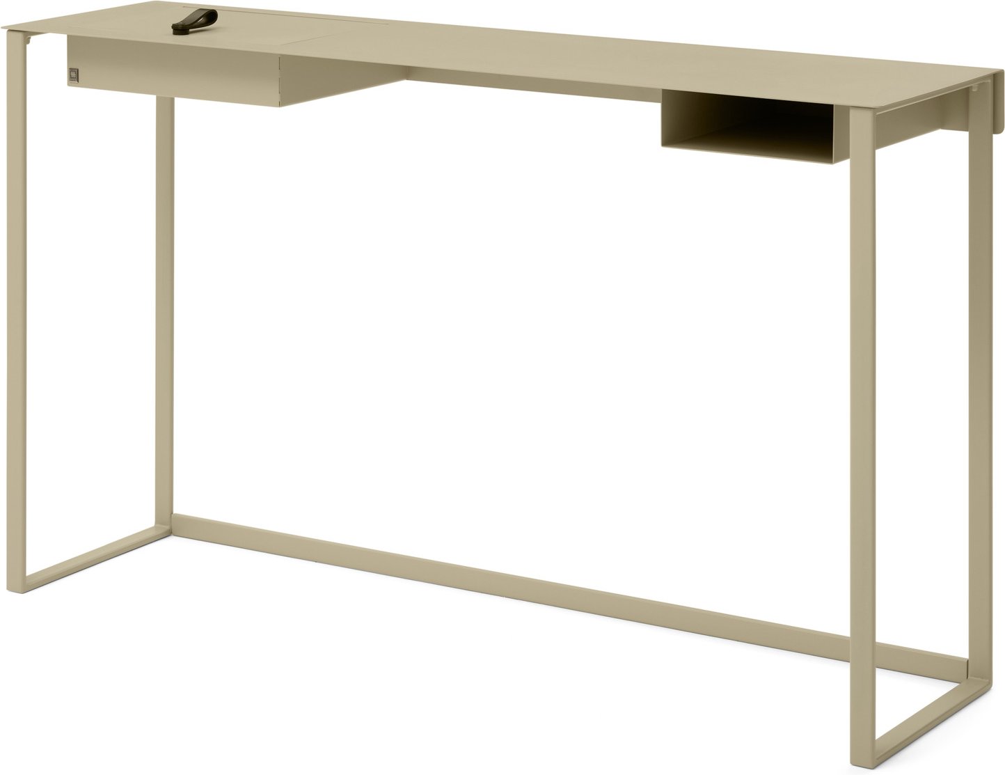 Musterring Konsolentisch/Schreibtisch ORGANIC, Stahl