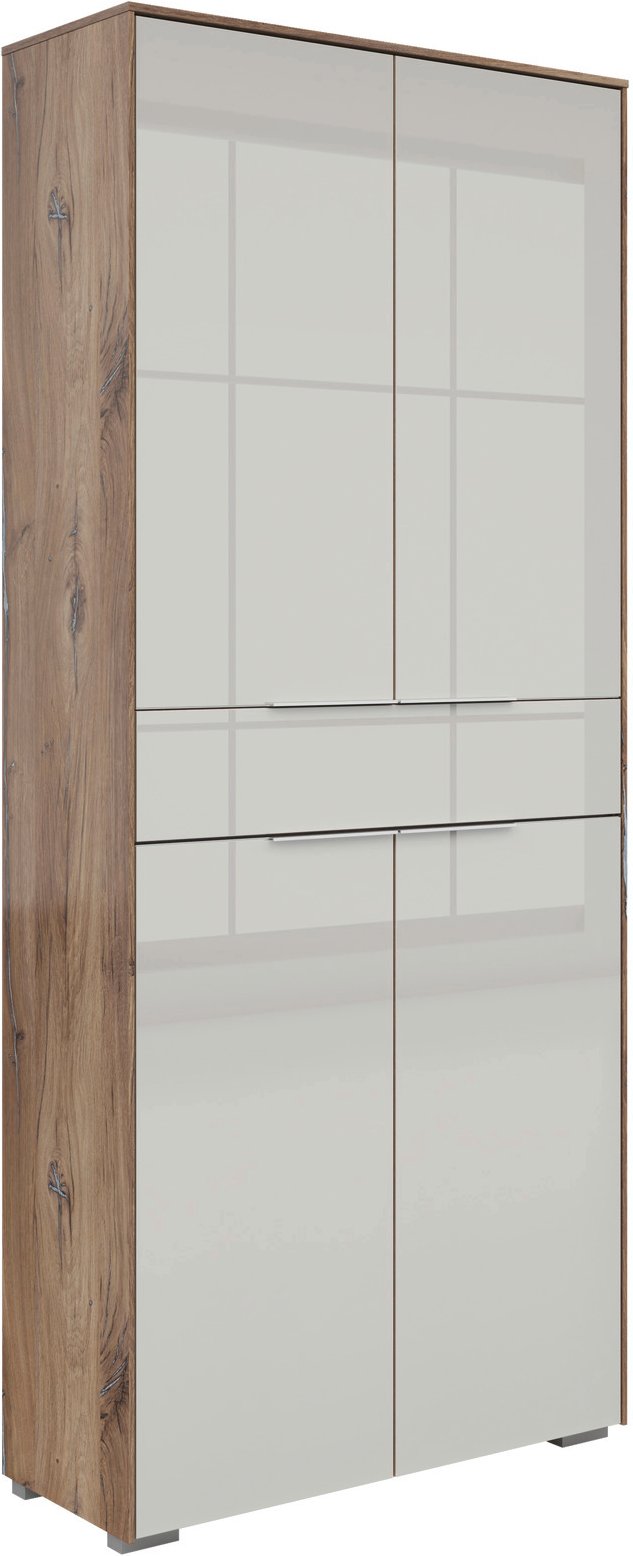 Voleo Aktenschrank 4-türig NEVADA, Holznachbildung