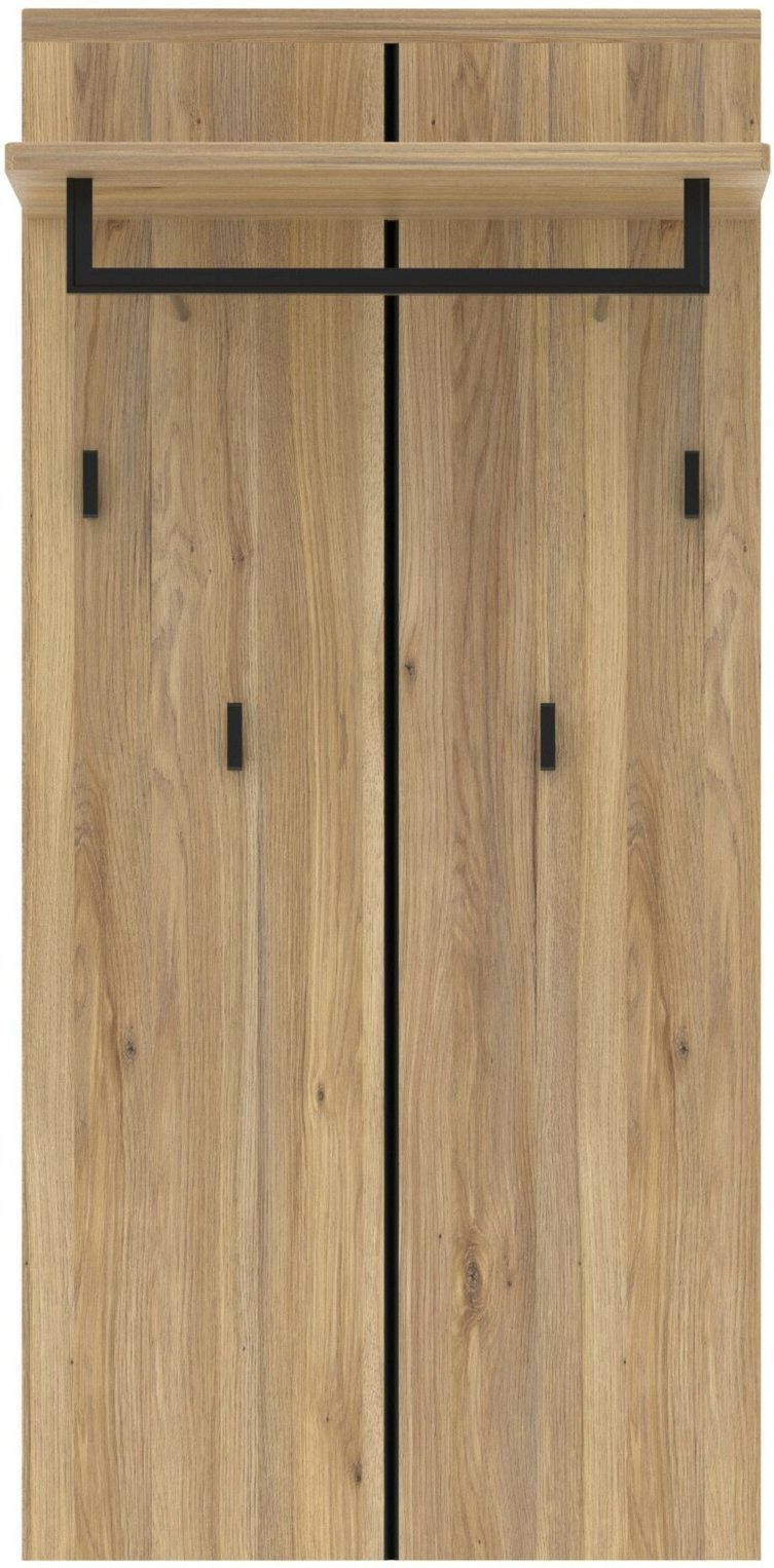 Voleo Garderobenpaneel TINA, Holznachbildung