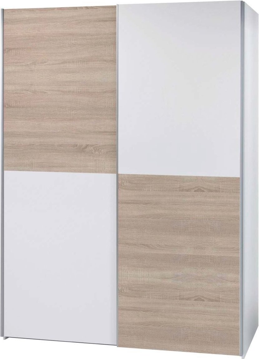 Z2 Schwebetürenschrank 2-türig PULS, Holznachbildung