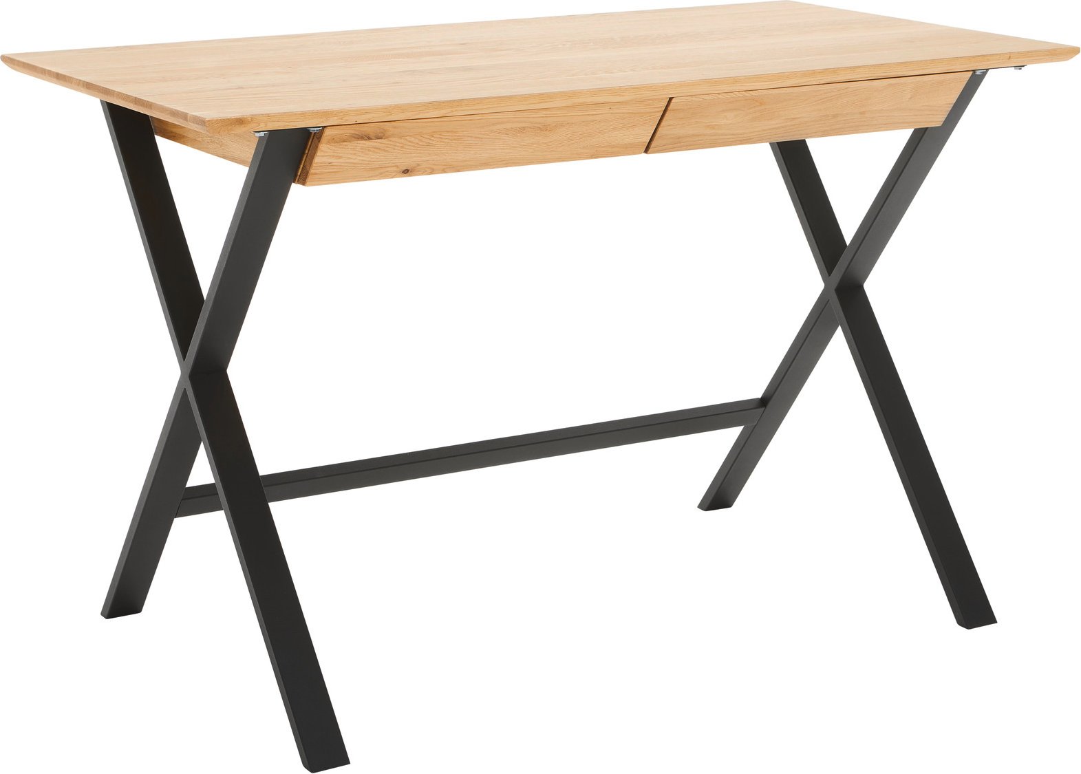 Linea Natura Schreibtisch BERN, Massivholz