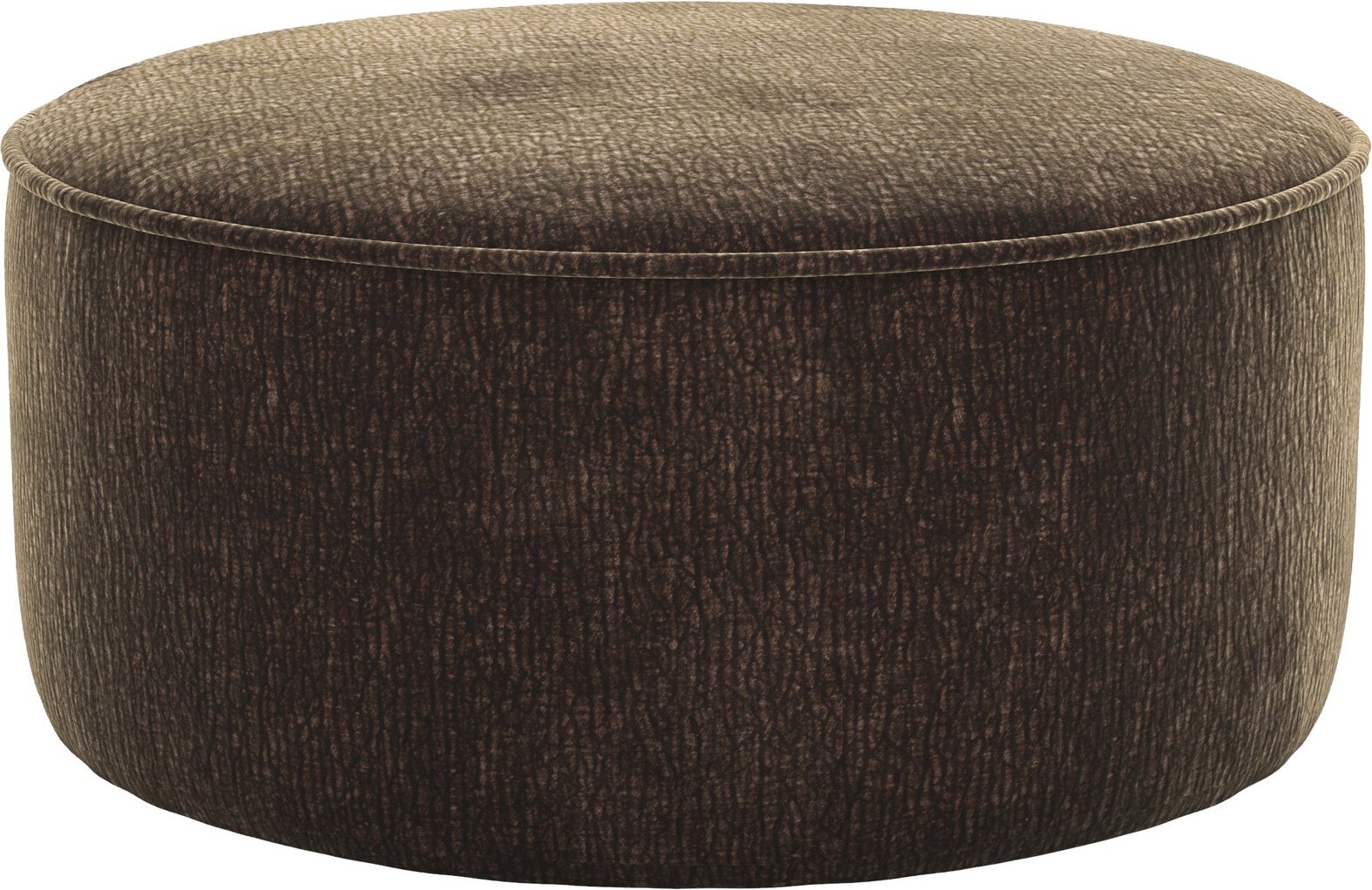 Lounge Handmade Hocker CIRCLE, Webstoff