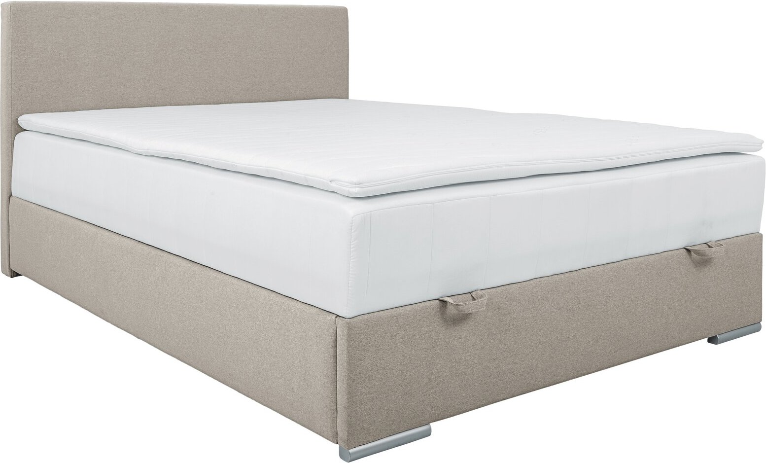 Thumbnail - Z2 Boxspringbett TOM, sand, Stoff