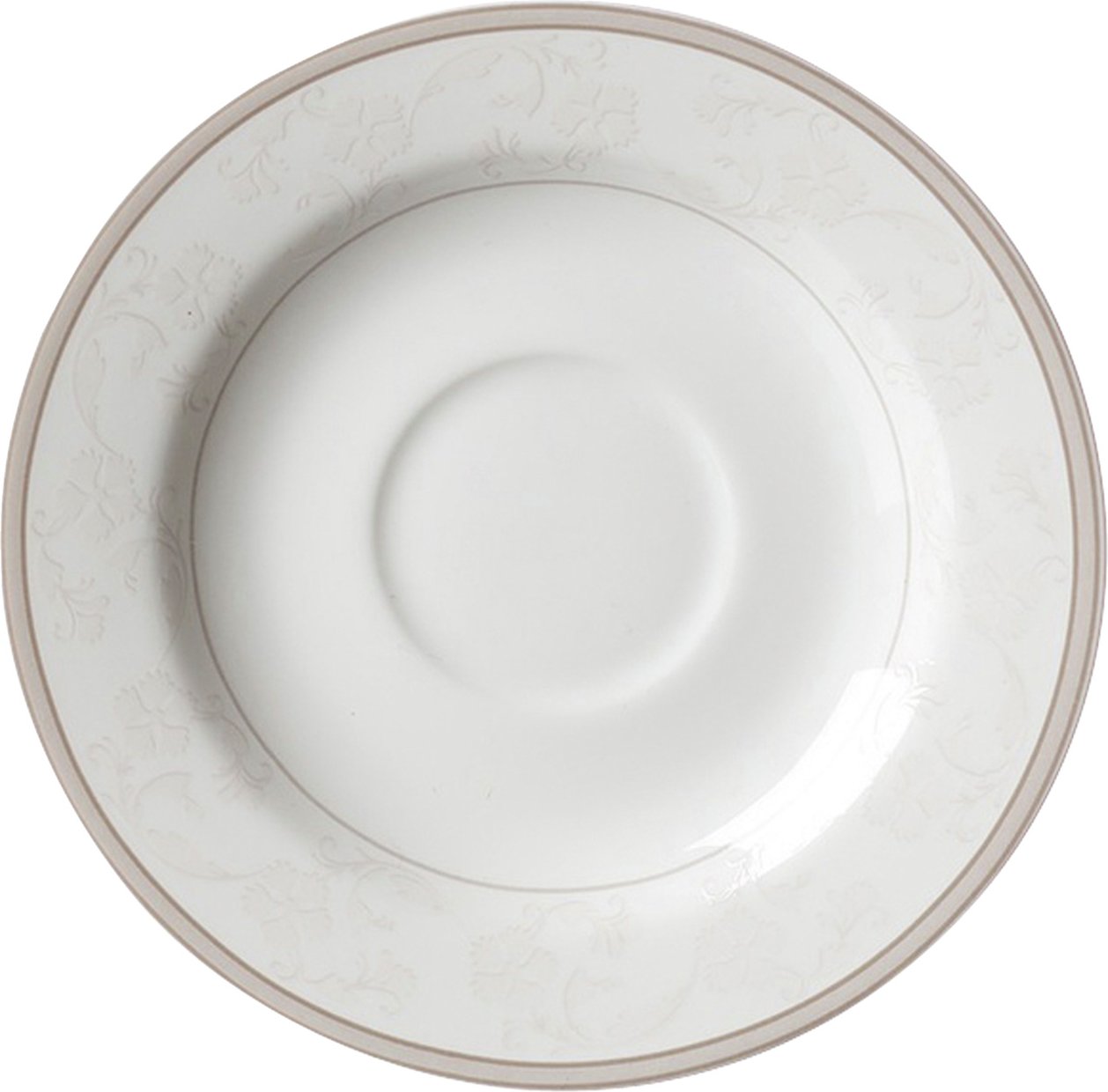 Ritzenhoff & Breker Espressountertasse ISABELLA beige, Porzellan