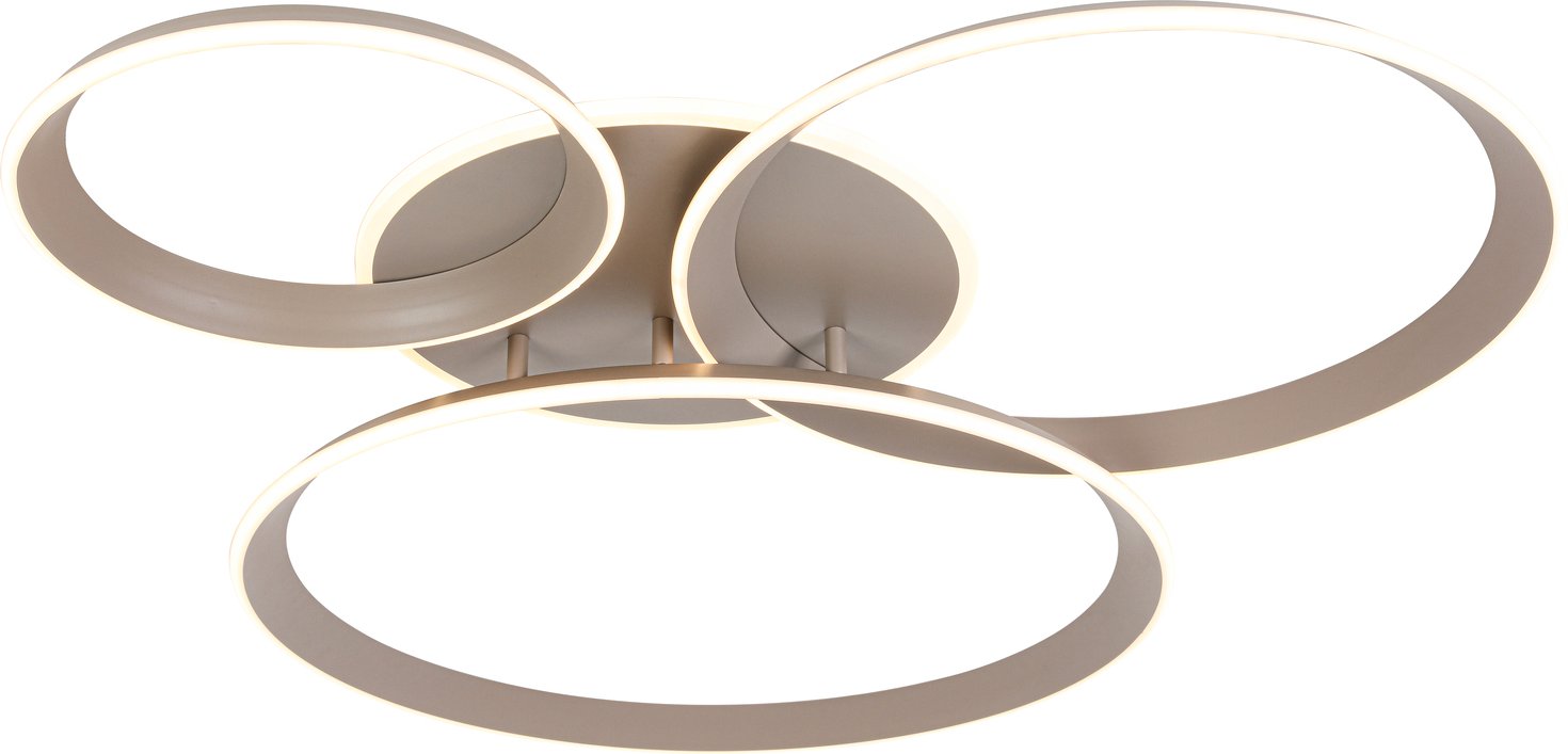 Dieter Knoll LED-Deckenleuchte, Aluminium