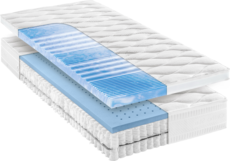 Thumbnail - Novel Taschenfederkernmatratze H4 ORTHO STAR GOLD TOP 1000 T,...