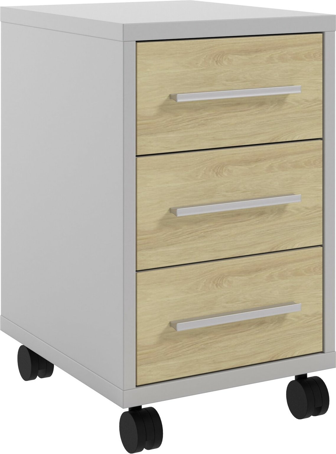 Thumbnail - Manjana Rollcontainer TEXAS, Holz