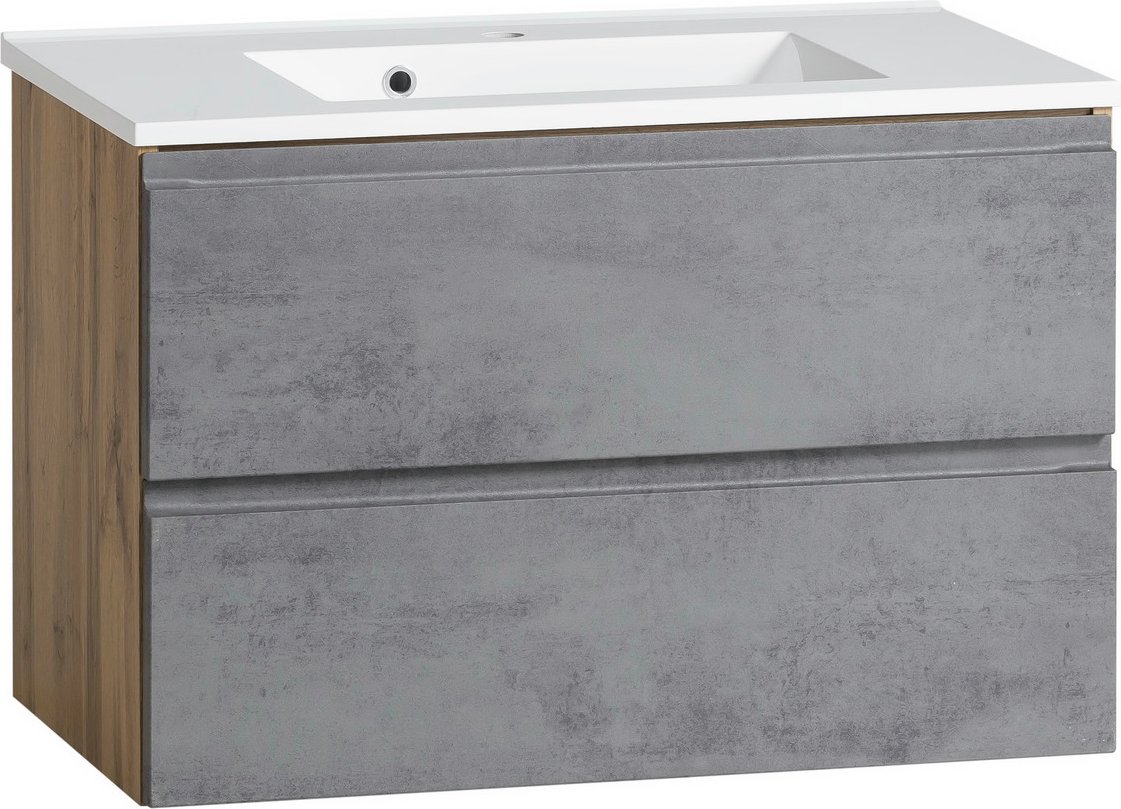 XORA Waschtisch-Set VARESE, Holznachbildung