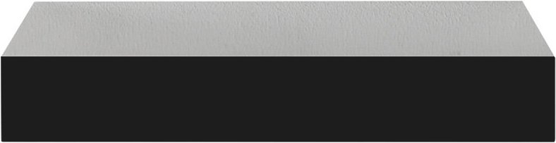 Z2 Wandboard SHELVY, schwarz, Holznachbildung