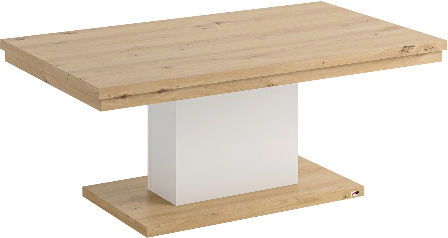 Set one by Musterring Couchtisch SET ONE LANCASTER, Holznachbildung