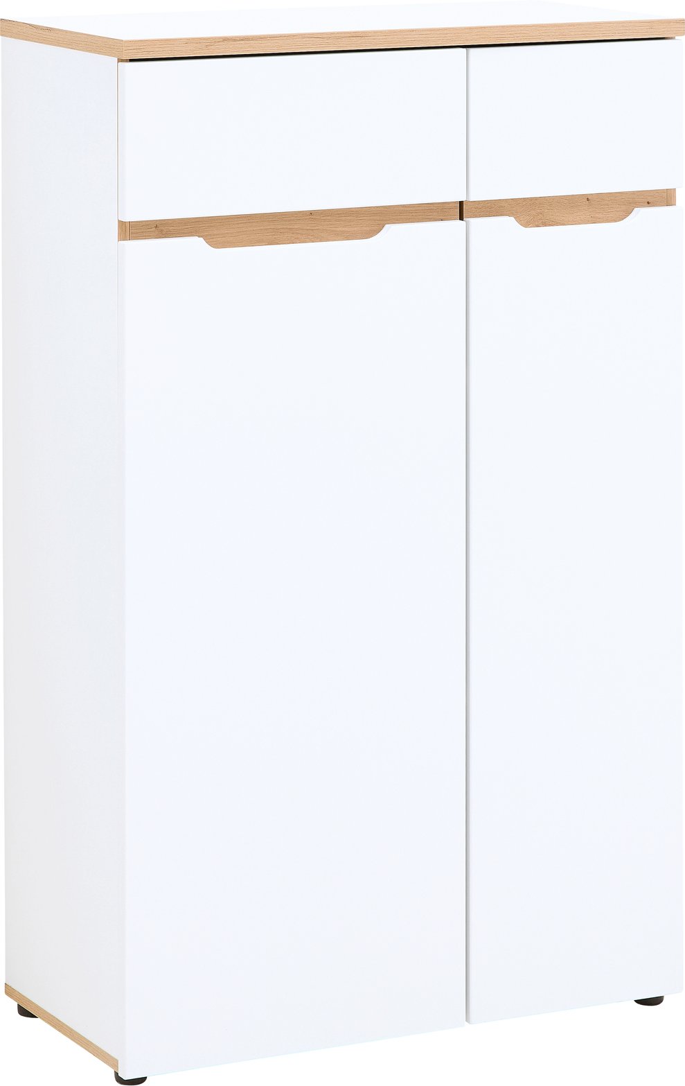 Voleo Aktenschrank niedrig DETROIT, Holznachbildung