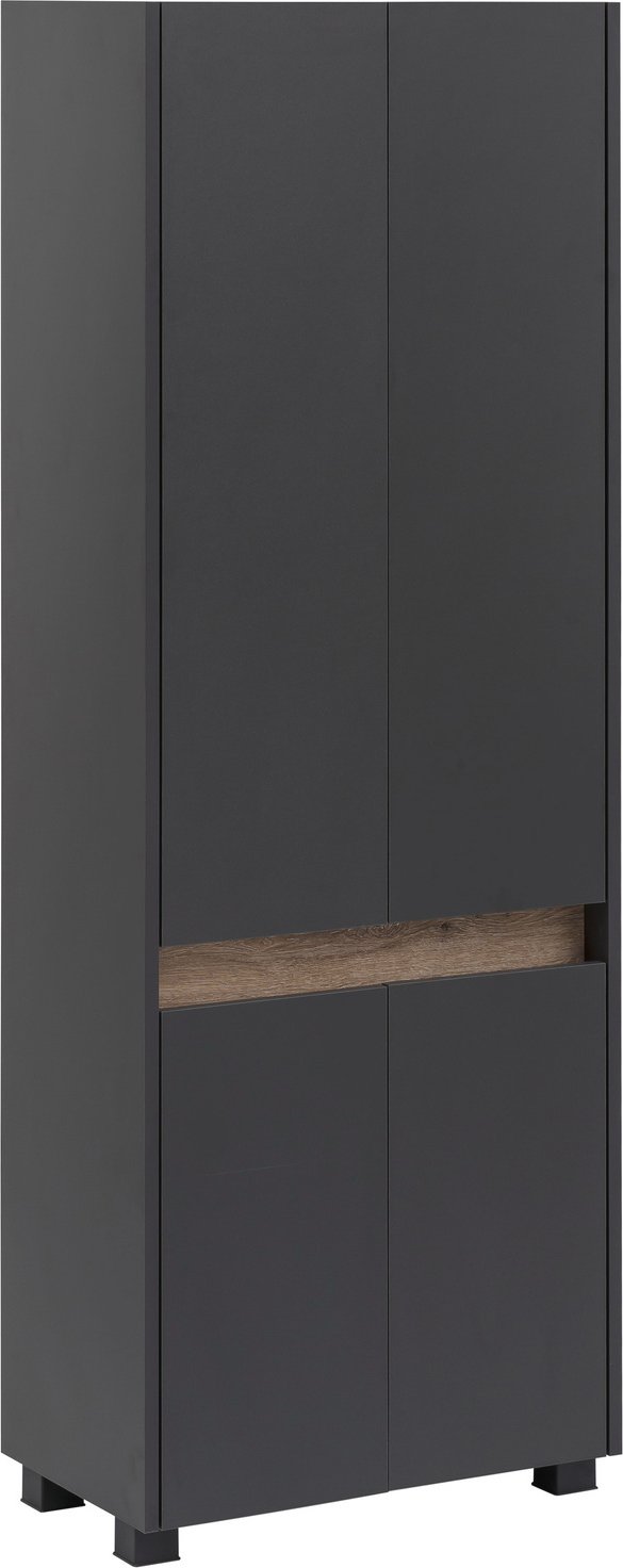 Stylife Hochschrank 57 cm COSMO, Holznachbildung