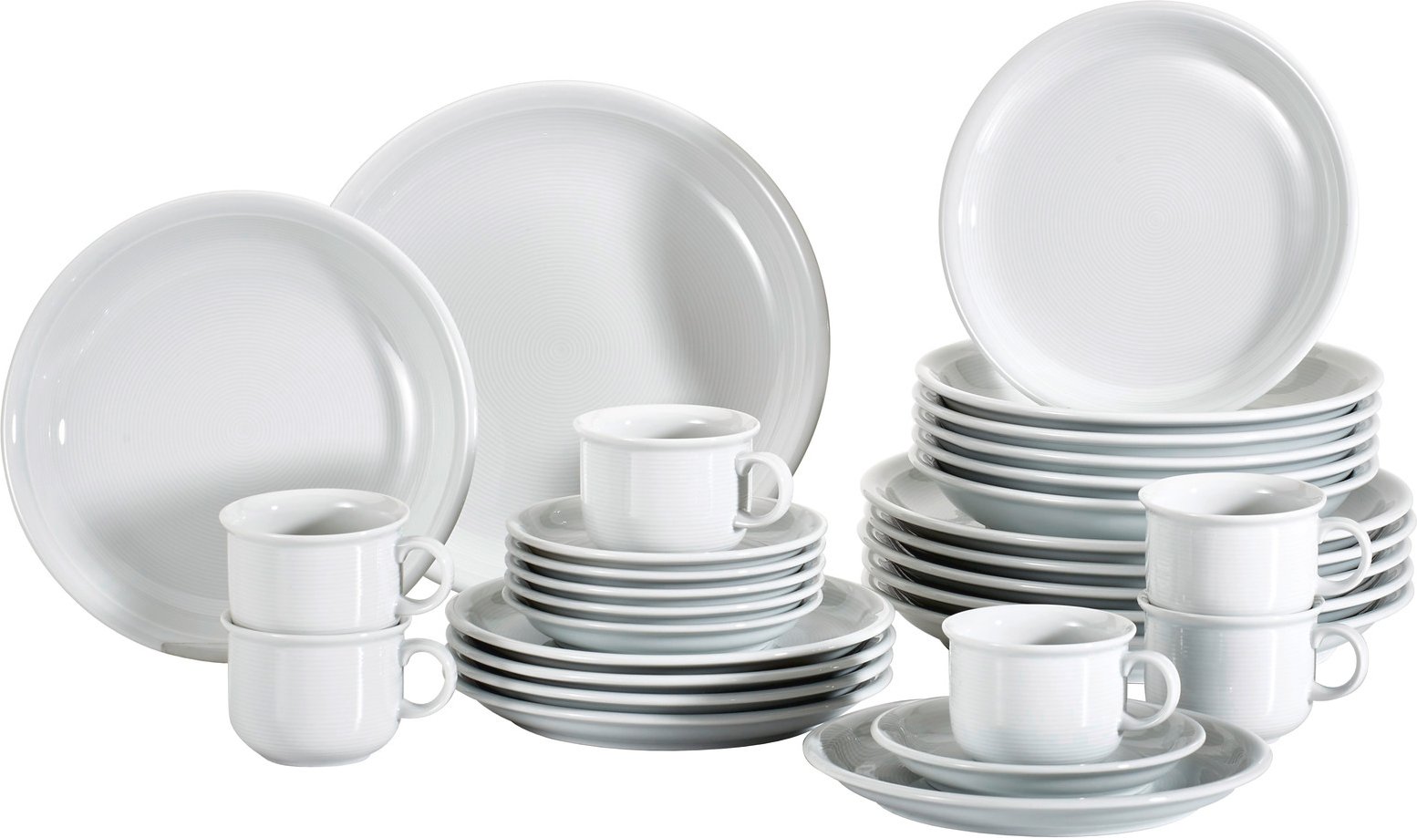 Thomas Kombiservice 30-tlg. TREND WEISS, Porzellan