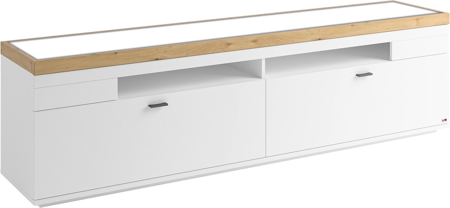 Set one by Musterring TV-Lowboard SET ONE LANCASTER, Holznachbildung