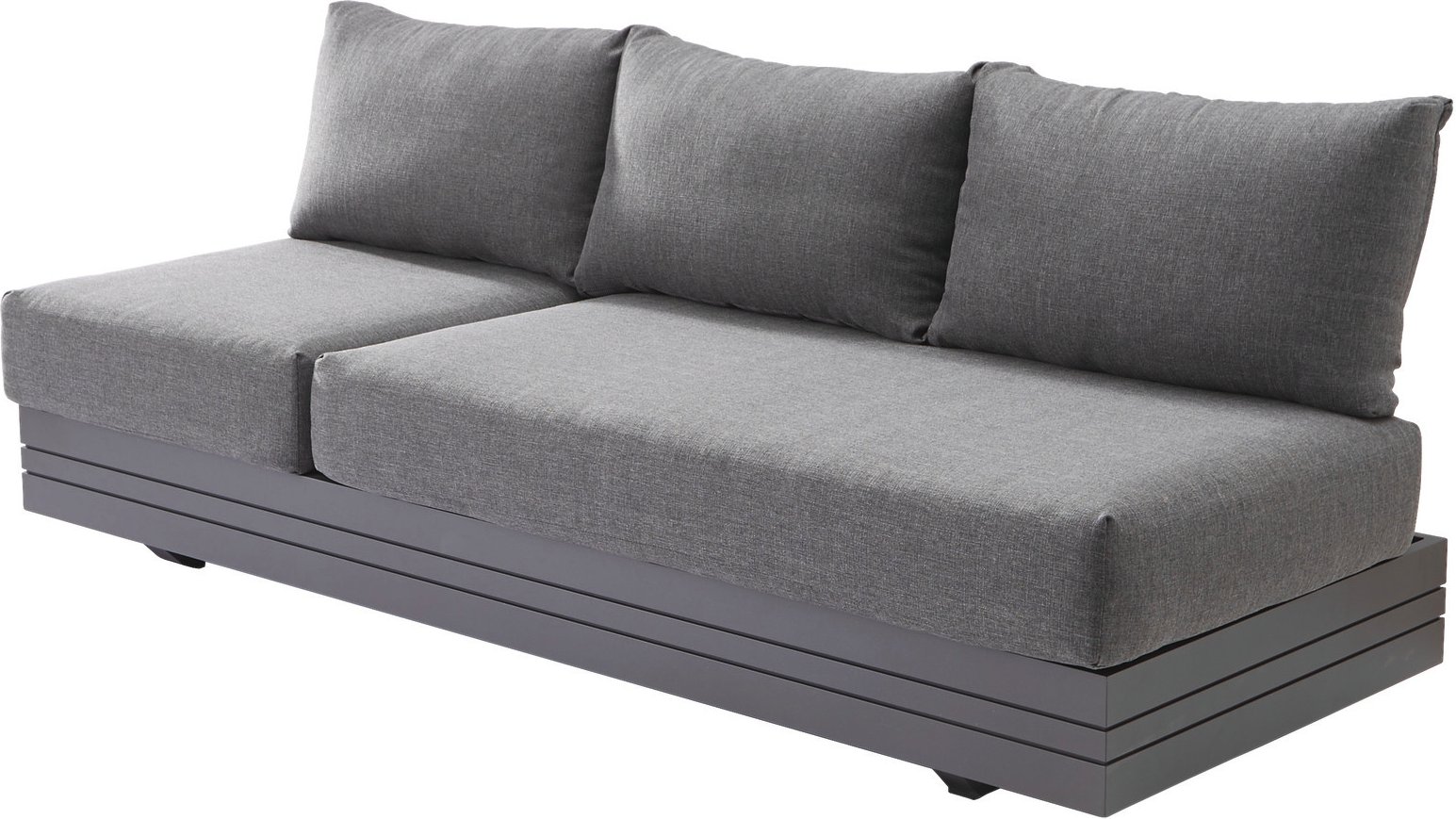 Zebra 3-Sitzer Loungeelement CUBO, Stoff