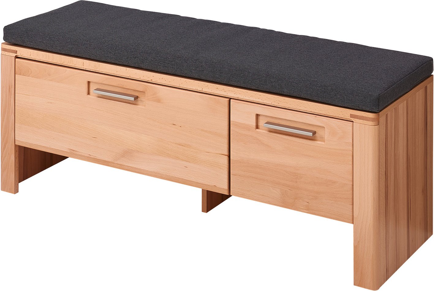 Linea Natura XL-Garderobenbank NATURE ONE, Teilmassiv