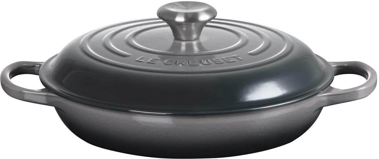 Thumbnail - LE CREUSET Gourmet Profitopf flint 26 cm SIGNATURE, Gusseisen