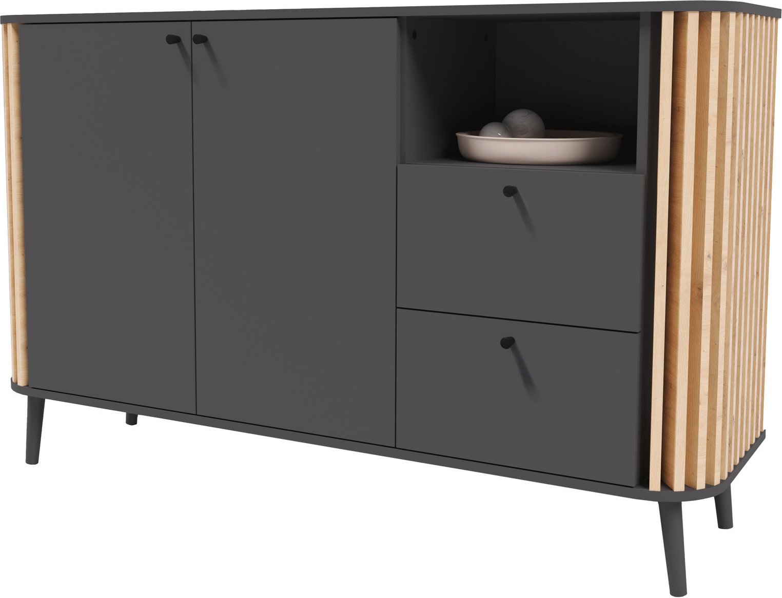 MID.YOU Sideboard PURE, Holznachbildung