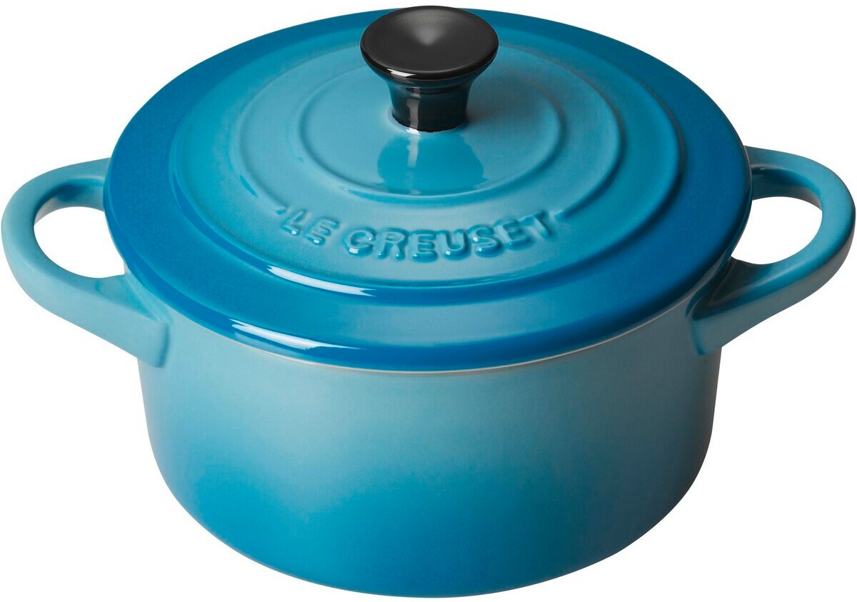 LE CREUSET Mini Cocotte 10 cm Karibik, Steinzeug