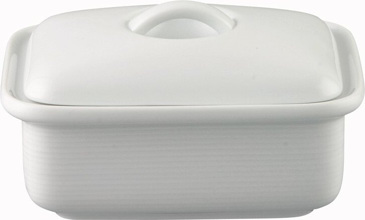 Thomas Butterdose TREND WEISS, Porzellan