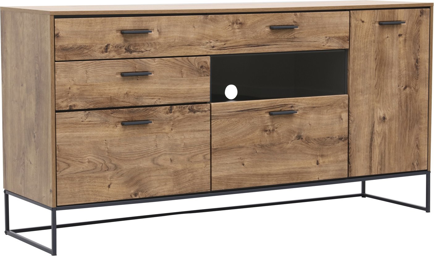 Zurbrüggen Sideboard MANHATTAN, Holznachbildung