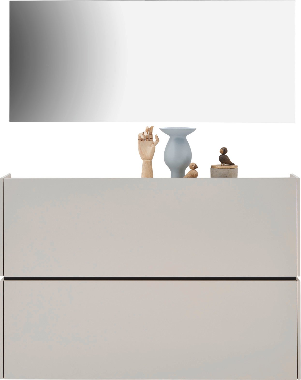 Voleo Garderoben-Set 1 UNIQUE, Holznachbildung