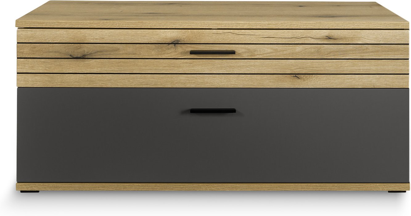 Set one by Musterring TV-Lowboard SET ONE QUINCY, Holznachbildung