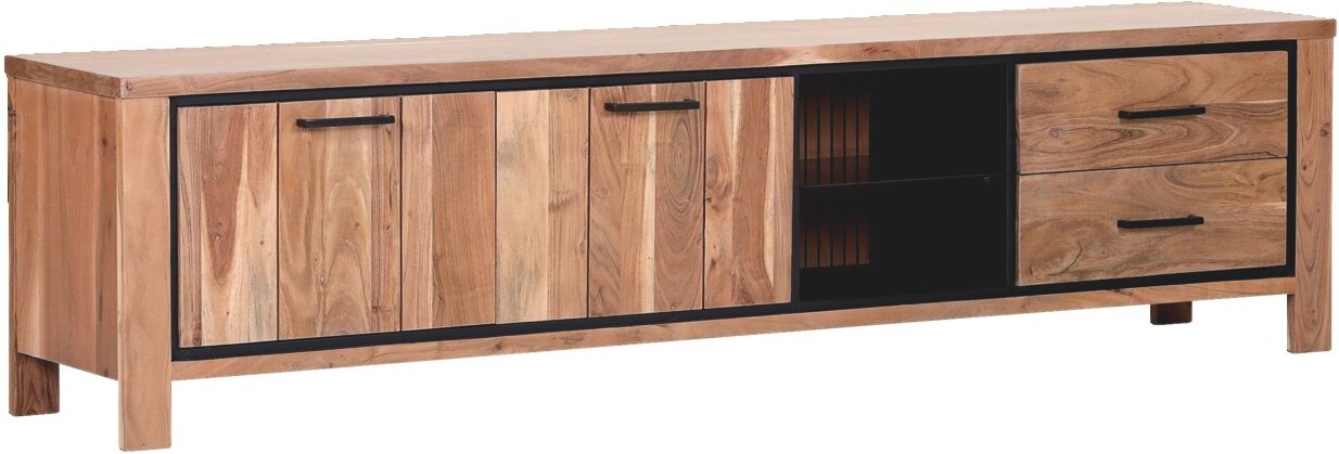 Landscape Lowboard AKAZIO, akazie, Massivholz