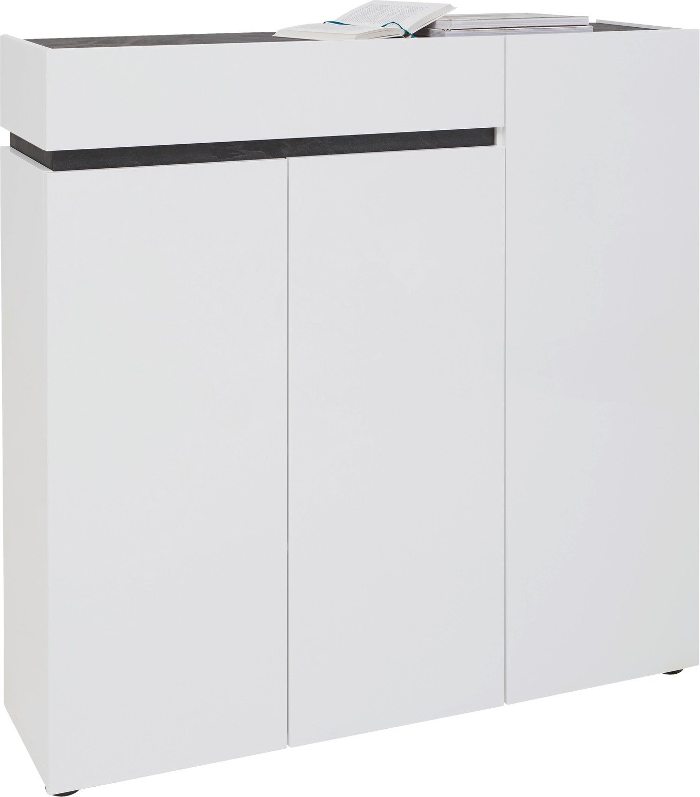 Voleo Schuhschrank 3-türig YES, Holznachbildung