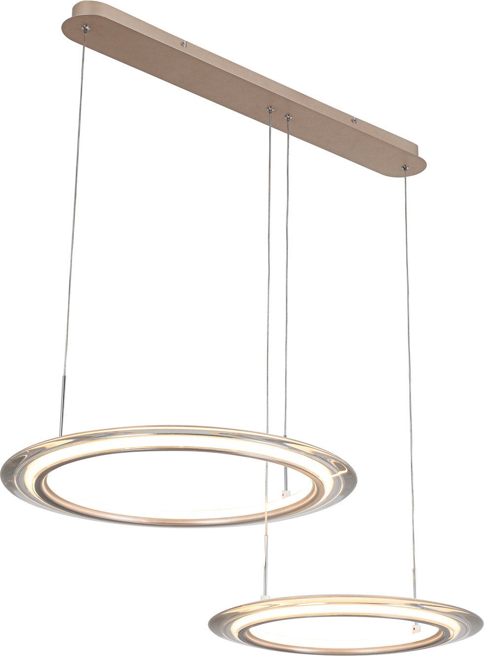 Novel LED-Hängeleuchte LAKEWOOD, Aluminium