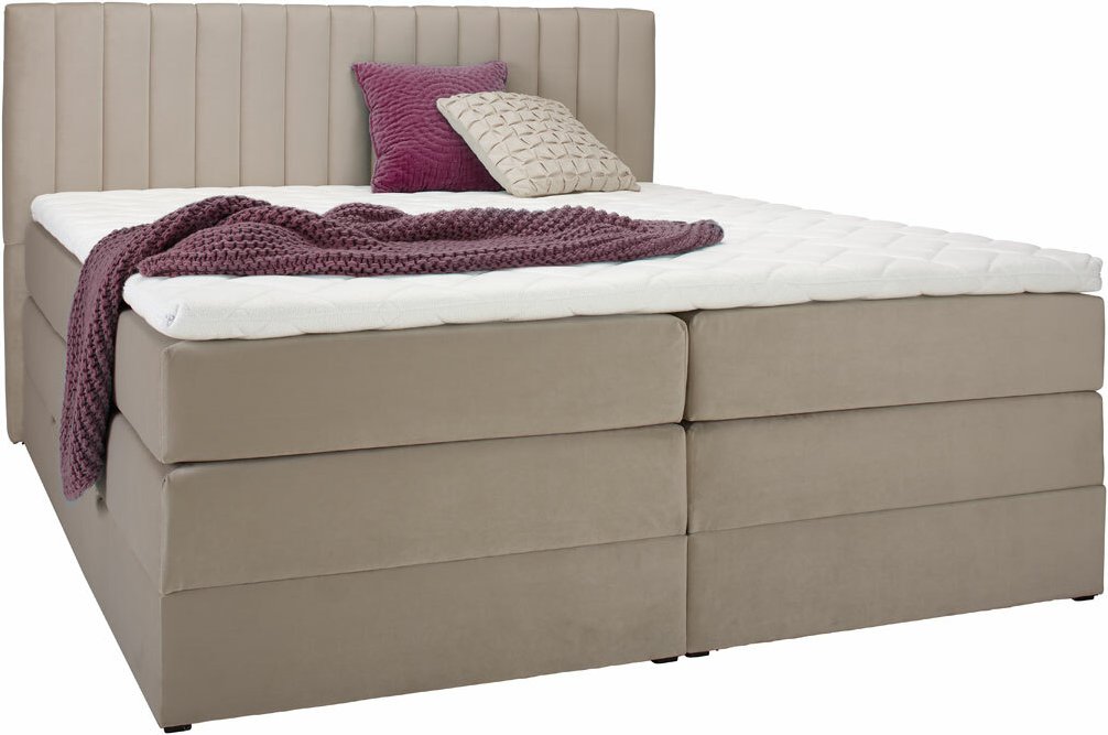 Z2 Boxspringbett SIMON, Stoff