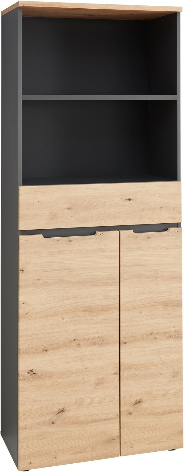 Voleo Regalschrank DETROIT, Holznachbildung